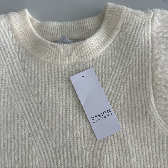 Design History Ruffle Flounce Sweater Vest Top - NWT - Size S - Picture 2 of 6